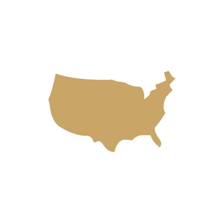 Map of The USA